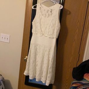 Size 10, white lace dress